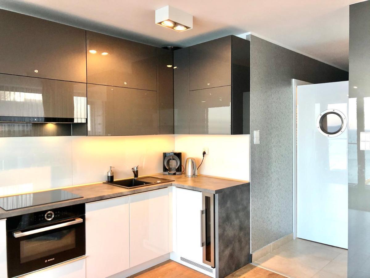Na Klifie - Apartamenty Komfort, Widok Na Morze, Parking Ustronie Morskie Ngoại thất bức ảnh