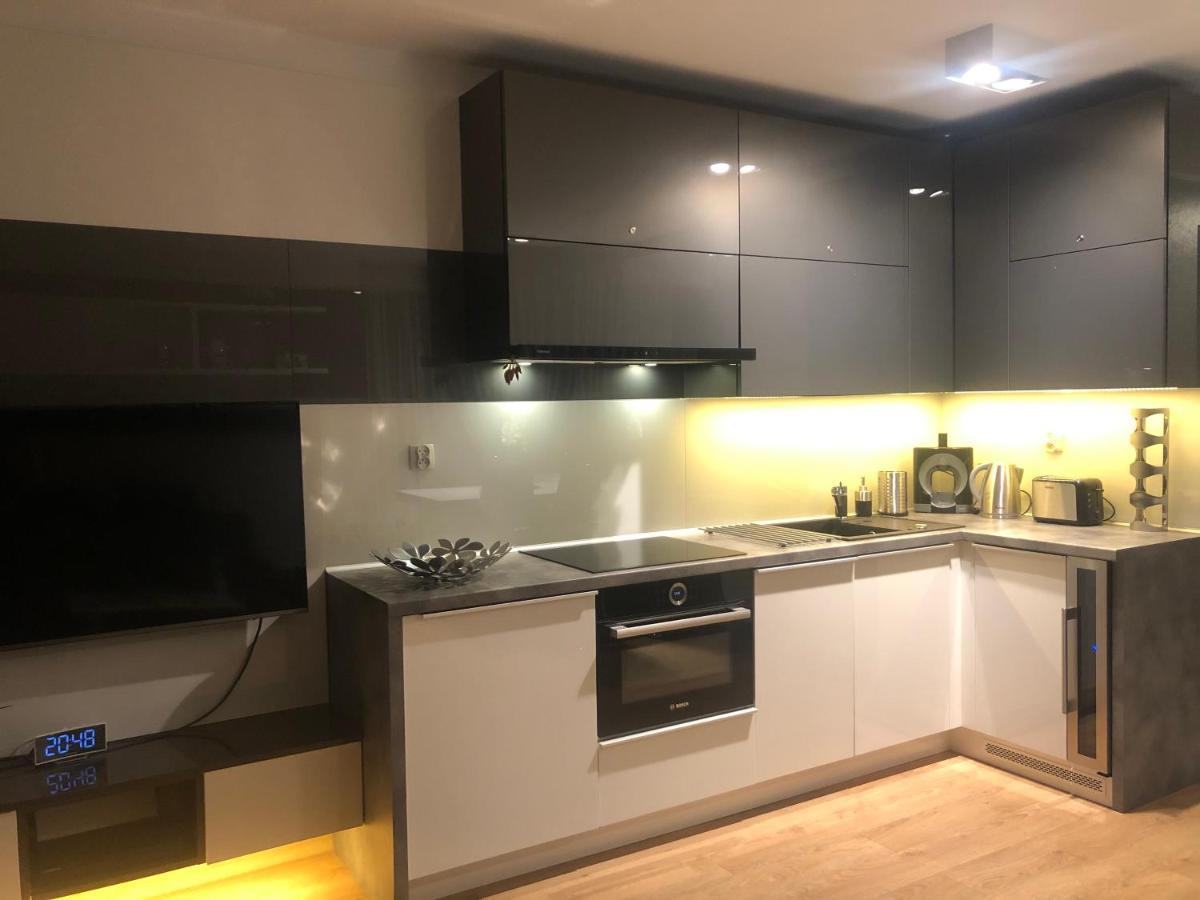 Na Klifie - Apartamenty Komfort, Widok Na Morze, Parking Ustronie Morskie Ngoại thất bức ảnh