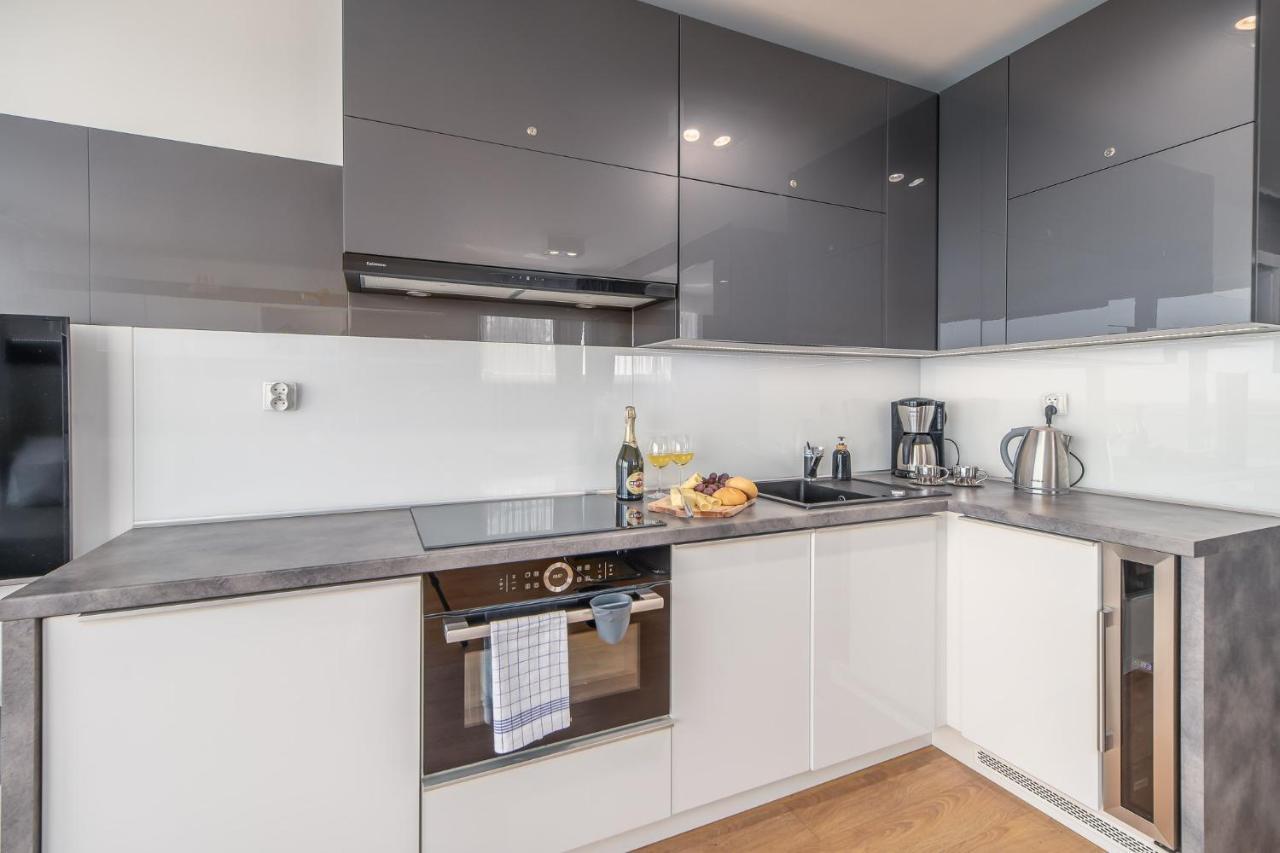 Na Klifie - Apartamenty Komfort, Widok Na Morze, Parking Ustronie Morskie Ngoại thất bức ảnh