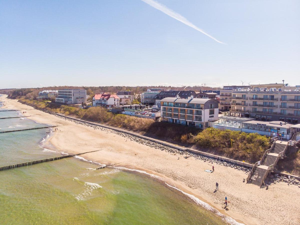 Na Klifie - Apartamenty Komfort, Widok Na Morze, Parking Ustronie Morskie Ngoại thất bức ảnh