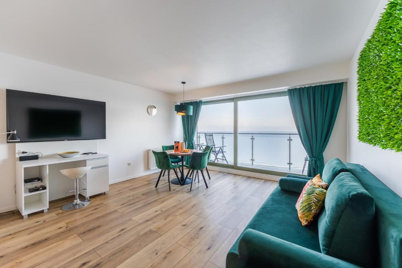 Na Klifie - Apartamenty Komfort, Widok Na Morze, Parking Ustronie Morskie Ngoại thất bức ảnh