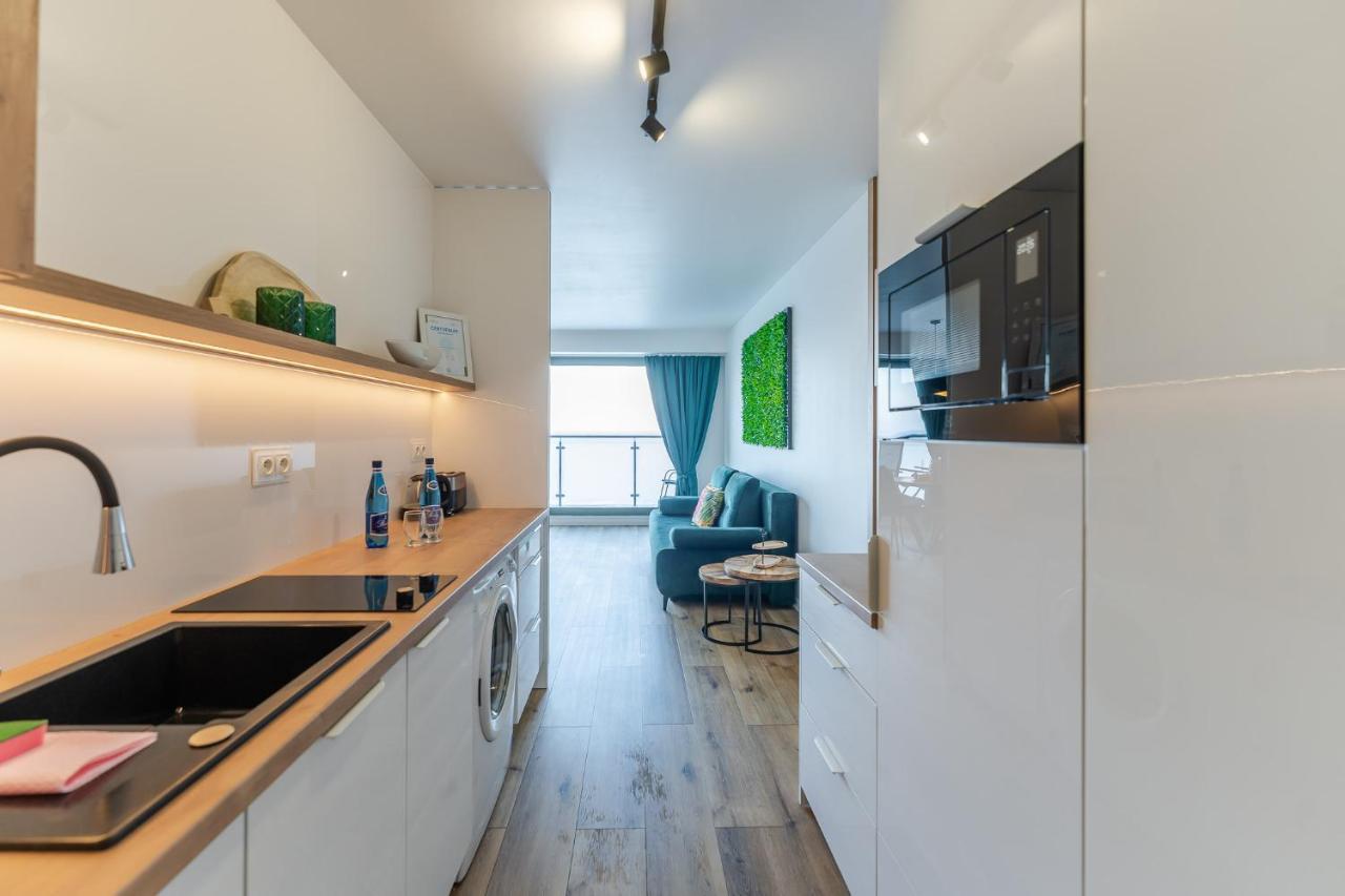 Na Klifie - Apartamenty Komfort, Widok Na Morze, Parking Ustronie Morskie Ngoại thất bức ảnh