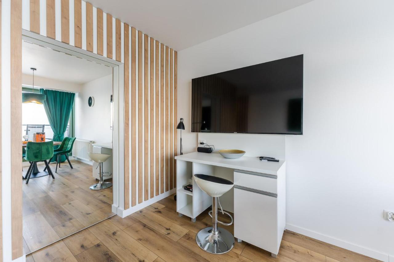 Na Klifie - Apartamenty Komfort, Widok Na Morze, Parking Ustronie Morskie Ngoại thất bức ảnh