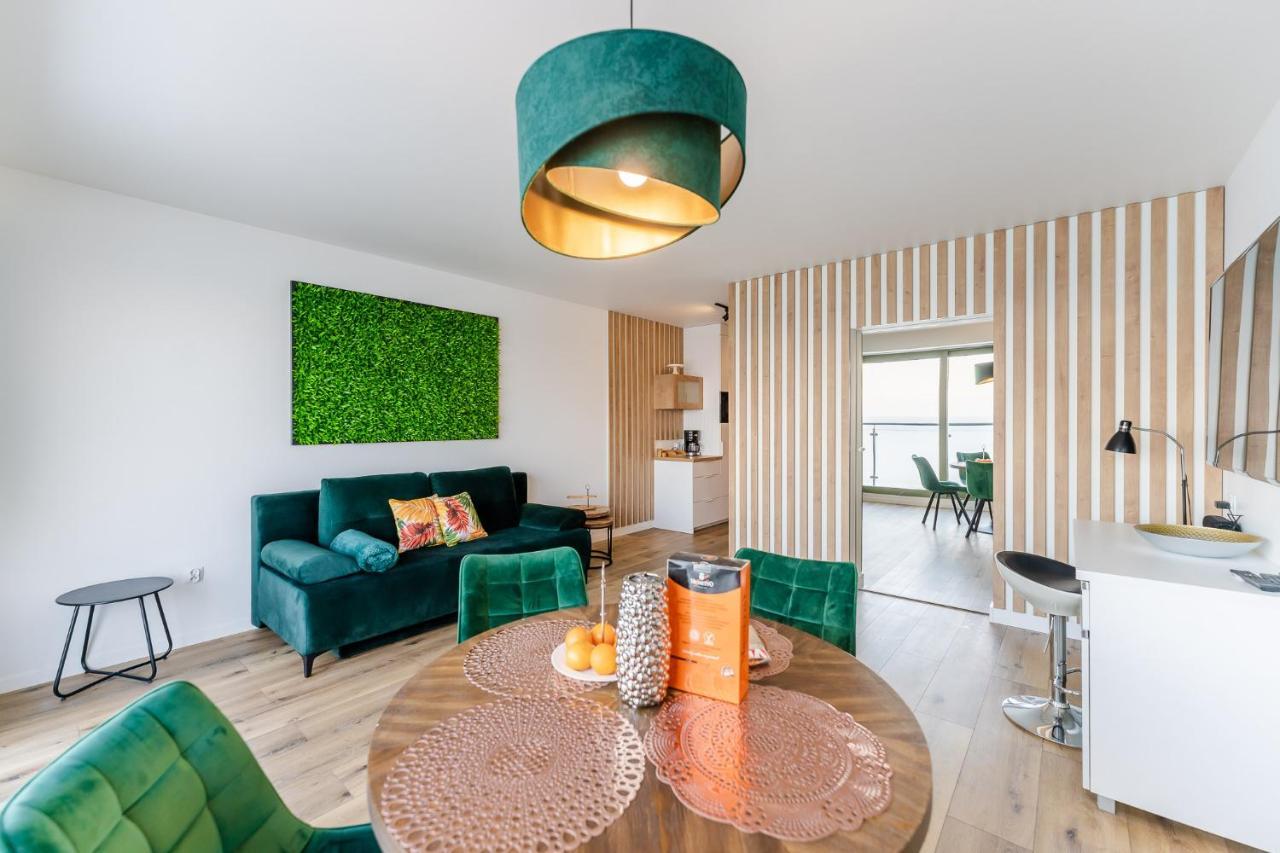 Na Klifie - Apartamenty Komfort, Widok Na Morze, Parking Ustronie Morskie Ngoại thất bức ảnh