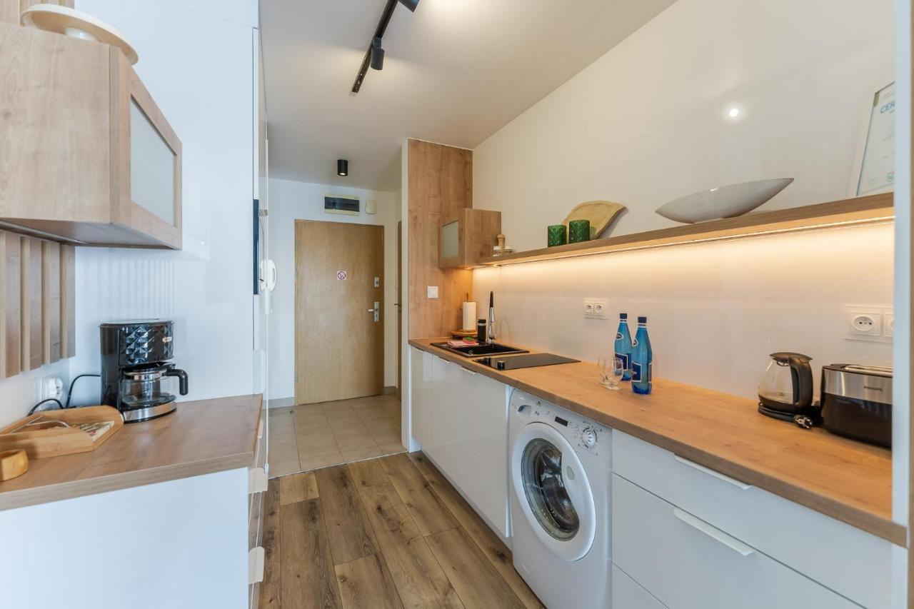 Na Klifie - Apartamenty Komfort, Widok Na Morze, Parking Ustronie Morskie Ngoại thất bức ảnh