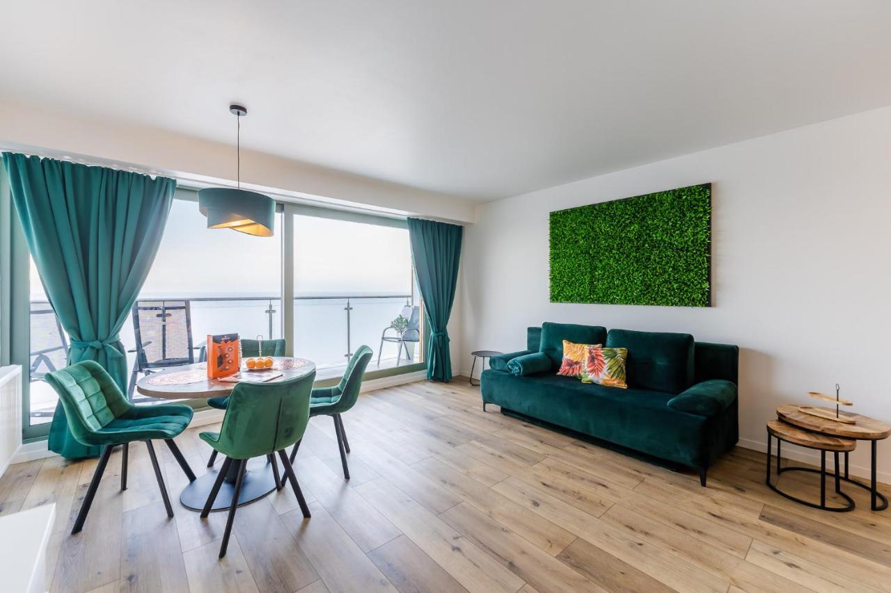 Na Klifie - Apartamenty Komfort, Widok Na Morze, Parking Ustronie Morskie Ngoại thất bức ảnh