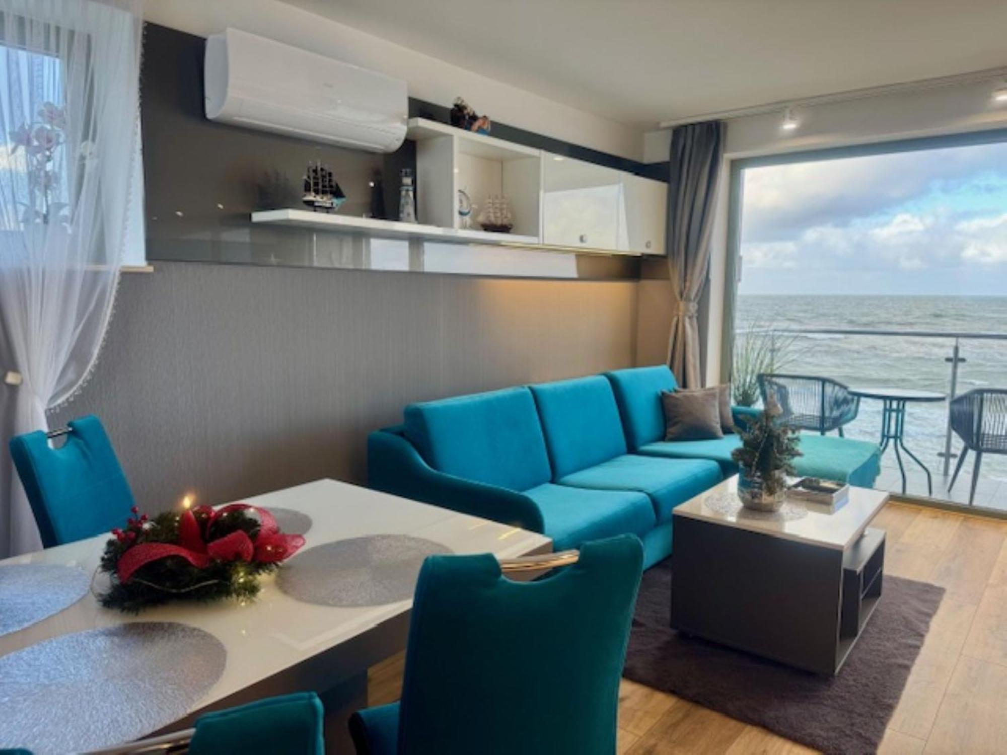 Na Klifie - Apartamenty Komfort, Widok Na Morze, Parking Ustronie Morskie Ngoại thất bức ảnh